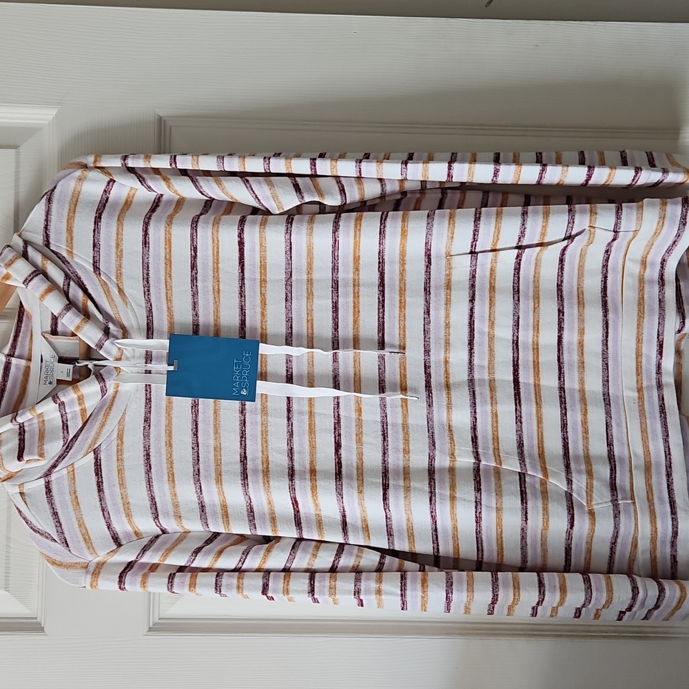 Market & Spruce,NWT,Milania French Terry Hoodie, Size L